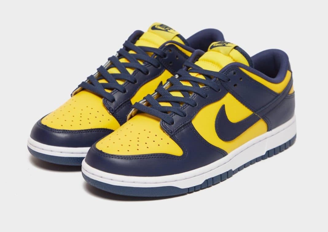 Nike Dunk Low “Michigan” Nike release photo