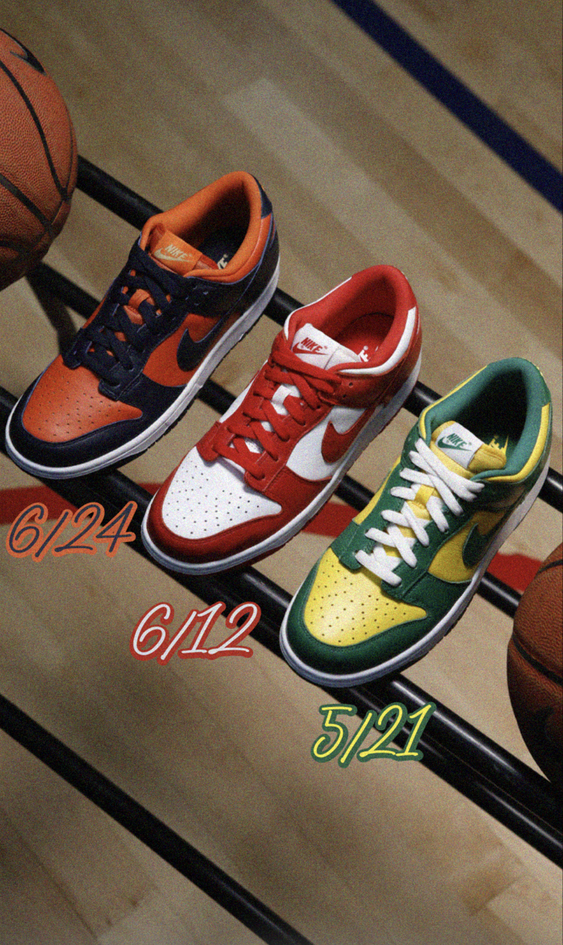 Nike Dunk Low SP “University Red” release photo 1