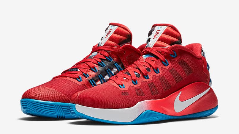Nike Hyperdunk 2016 Low LMTD “USA” release photo 1