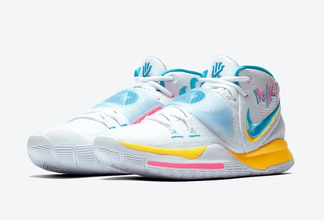 Nike Kyrie 6 “Neon Graffiti” Nike release photo