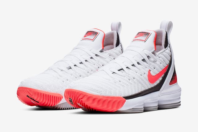 Nike LeBron 16 “Hot Lava” Nike release photo