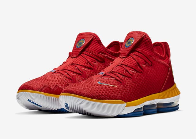 Nike LeBron 16 Low “SuperBron” Nike release photo