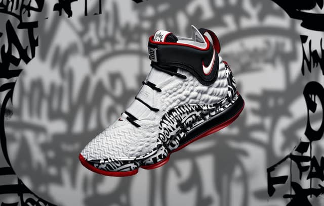Nike LeBron 17 “Graffiti” Nike release photo