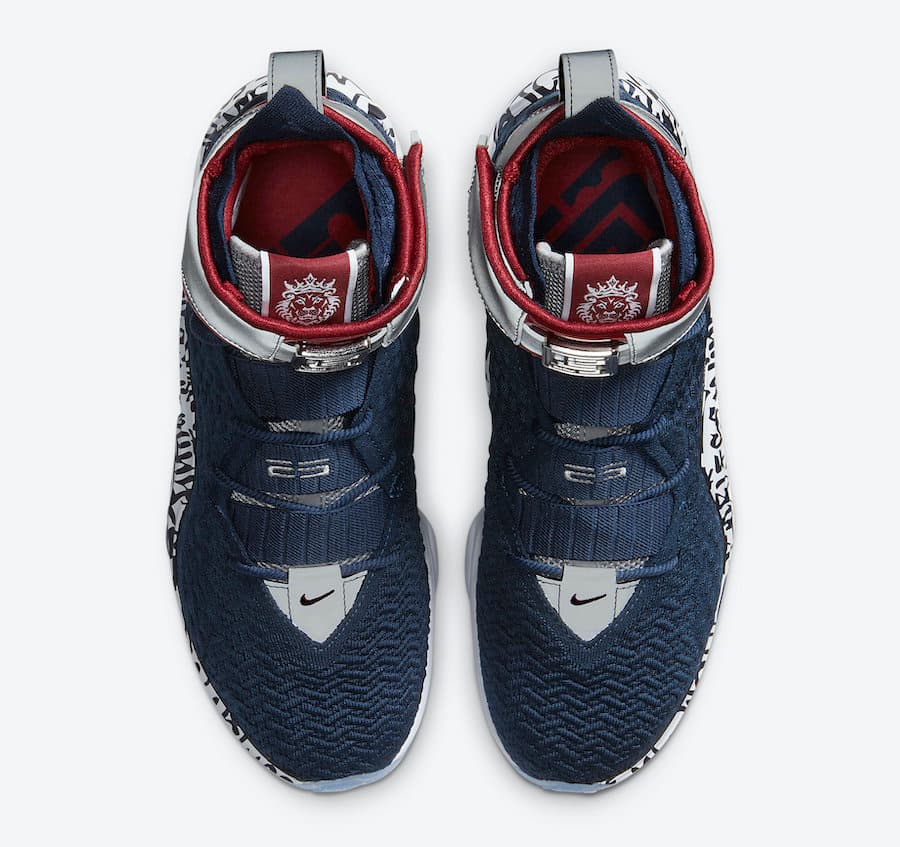 Nike LeBron 17 “Graffiti Cold Blue” release photo 6