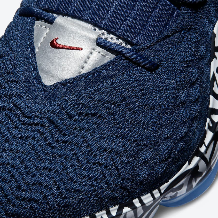 Nike LeBron 17 “Graffiti Cold Blue” release photo 10