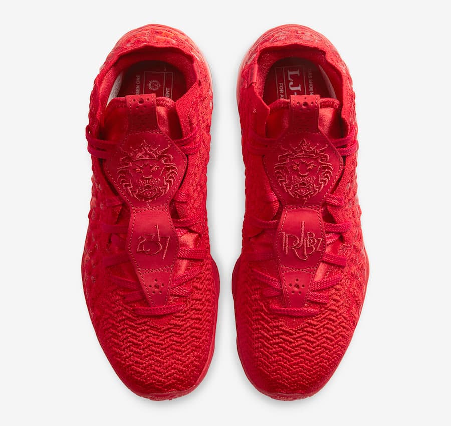 Nike LeBron 17 “Red Carpet” release photo 4