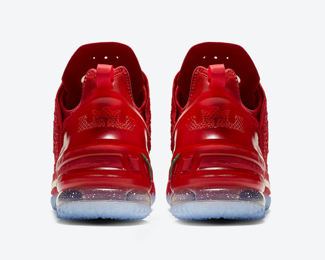 Nike LeBron 18 “X-Mas in LA” release photo 6