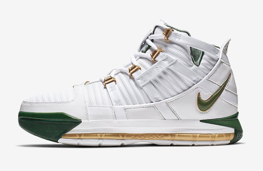 Nike Zoom LeBron 3 QS “SVSM Home” release photo 2