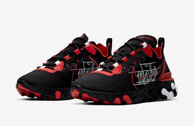 Nike React Element 55 “Script Swoosh” Nike release photo