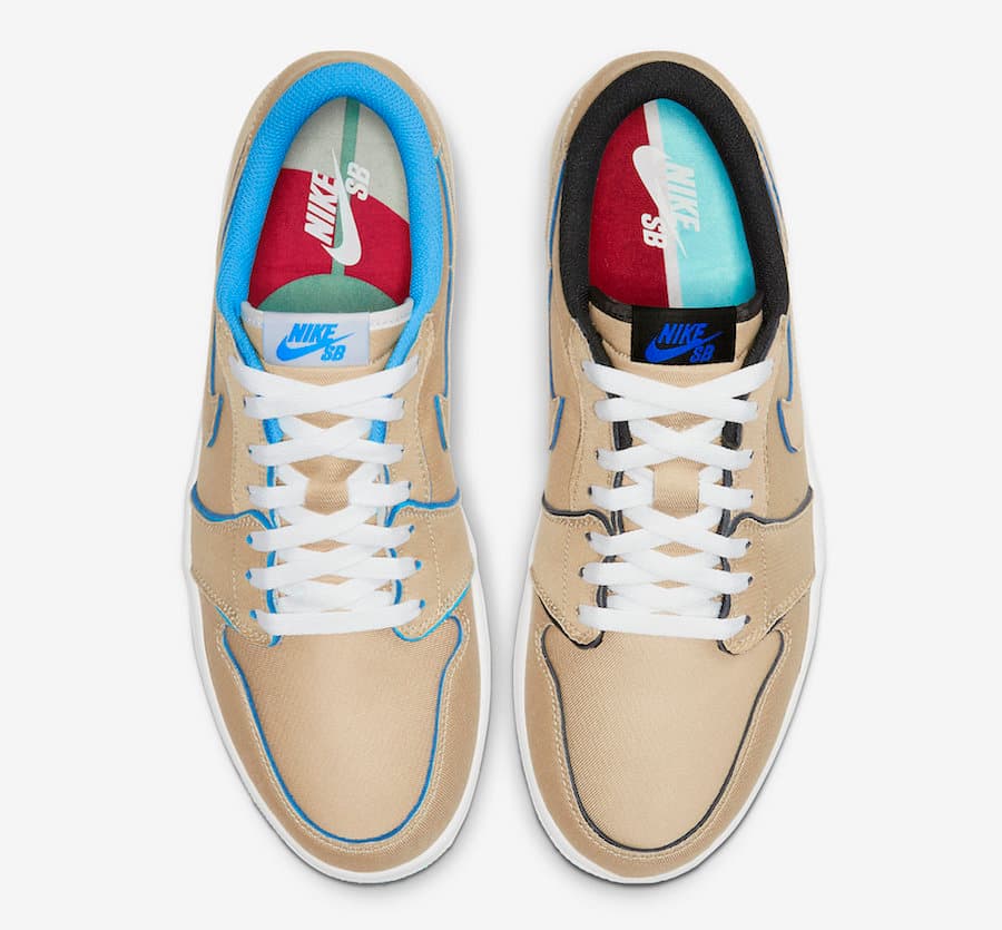 Nike SB x Air Jordan 1 Low release photo 3
