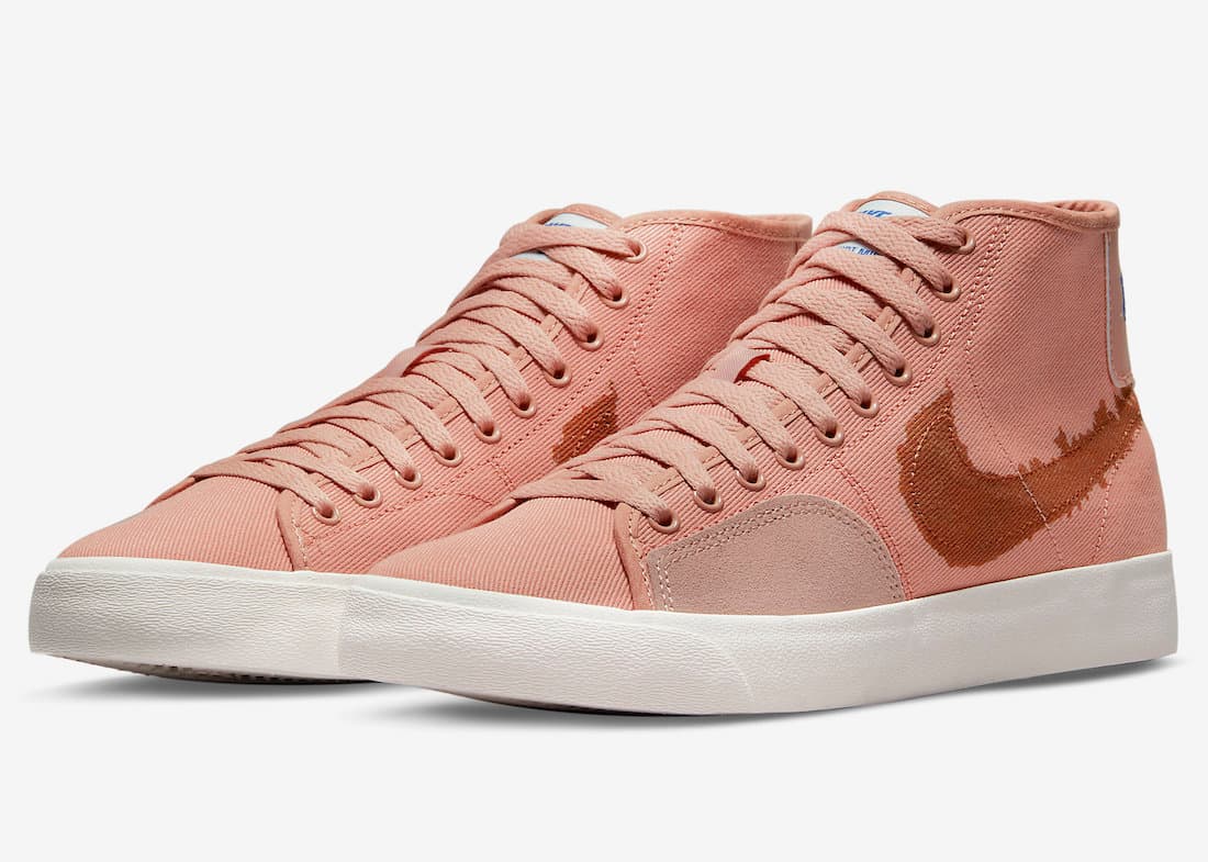 Nike SB Blazer Court Mid Premium “Rose Whisper” release photo 2