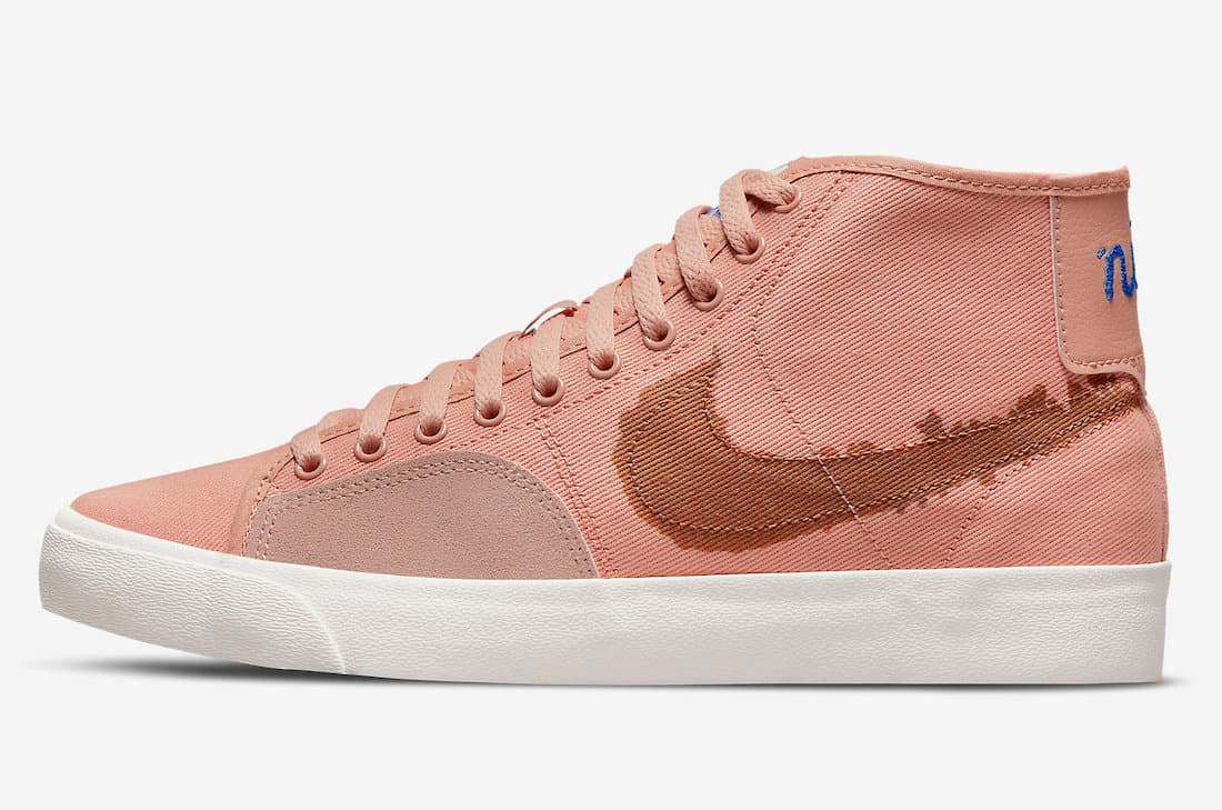 Nike SB Blazer Court Mid Premium “Rose Whisper” release photo 3