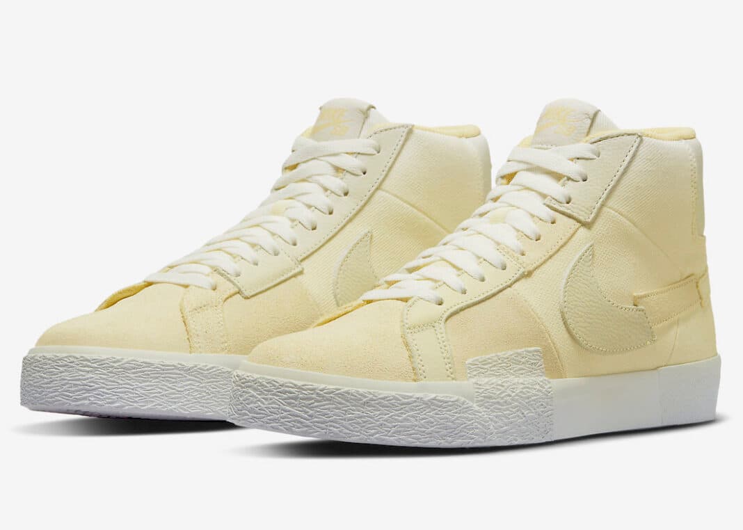 Nike SB Blazer Mid PRM “Lemon Wash” Nike release photo