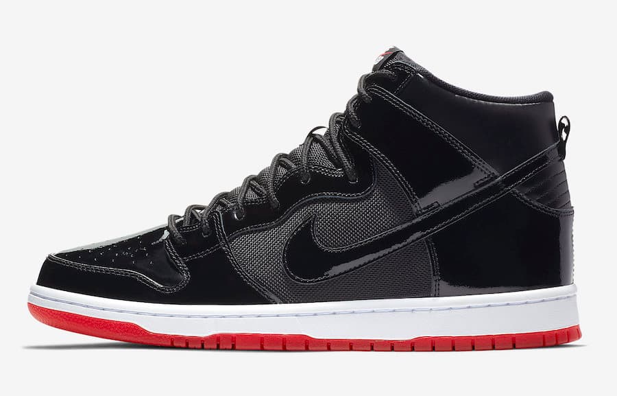 Nike SB Dunk High “Bred” release photo 2