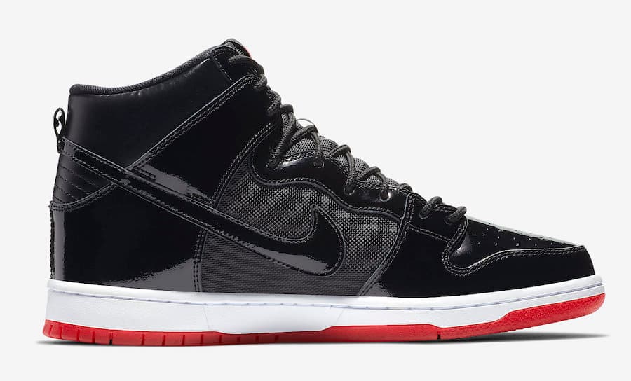 Nike SB Dunk High “Bred” release photo 3