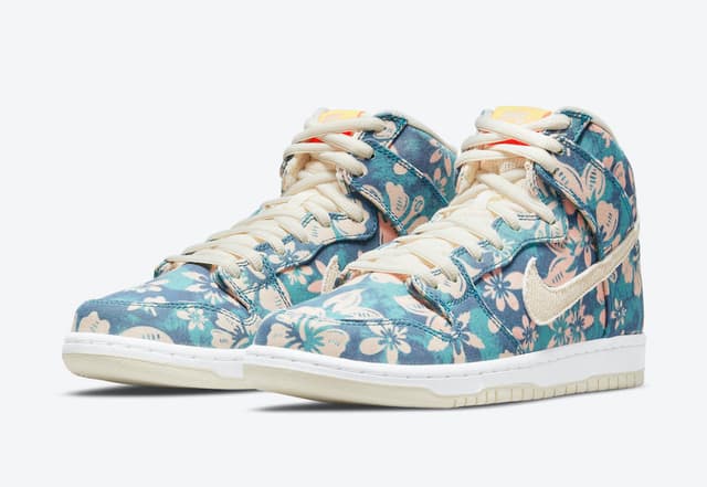 Nike SB Dunk High “Hawaii” Nike release photo