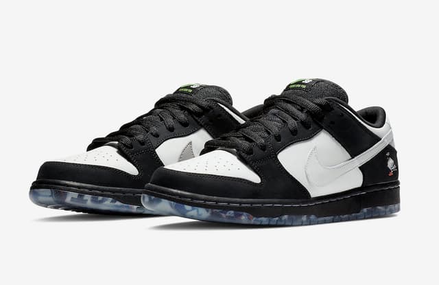 Nike SB Dunk Low “Panda Pigeon” Nike release photo