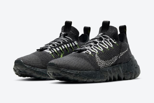 Nike Space Hippie 01 “Black Volt” Nike release photo