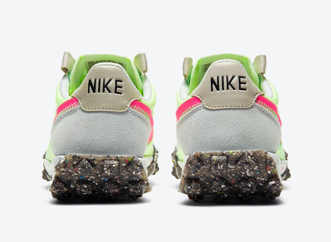 Nike Waffle Racer Crater WMNS “Barely Volt” release photo 5