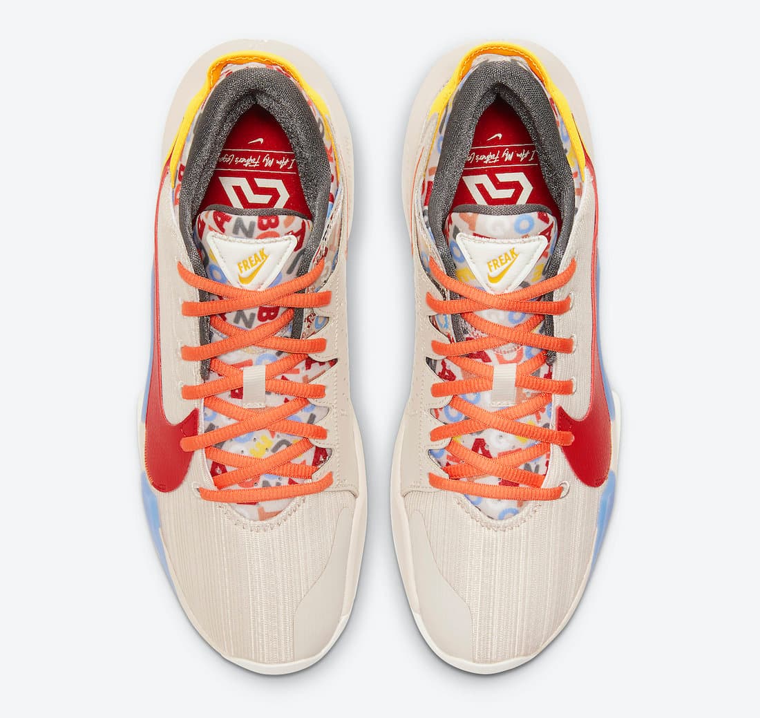 Nike Zoom Freak 2 “Alphabet Soup” release photo 5