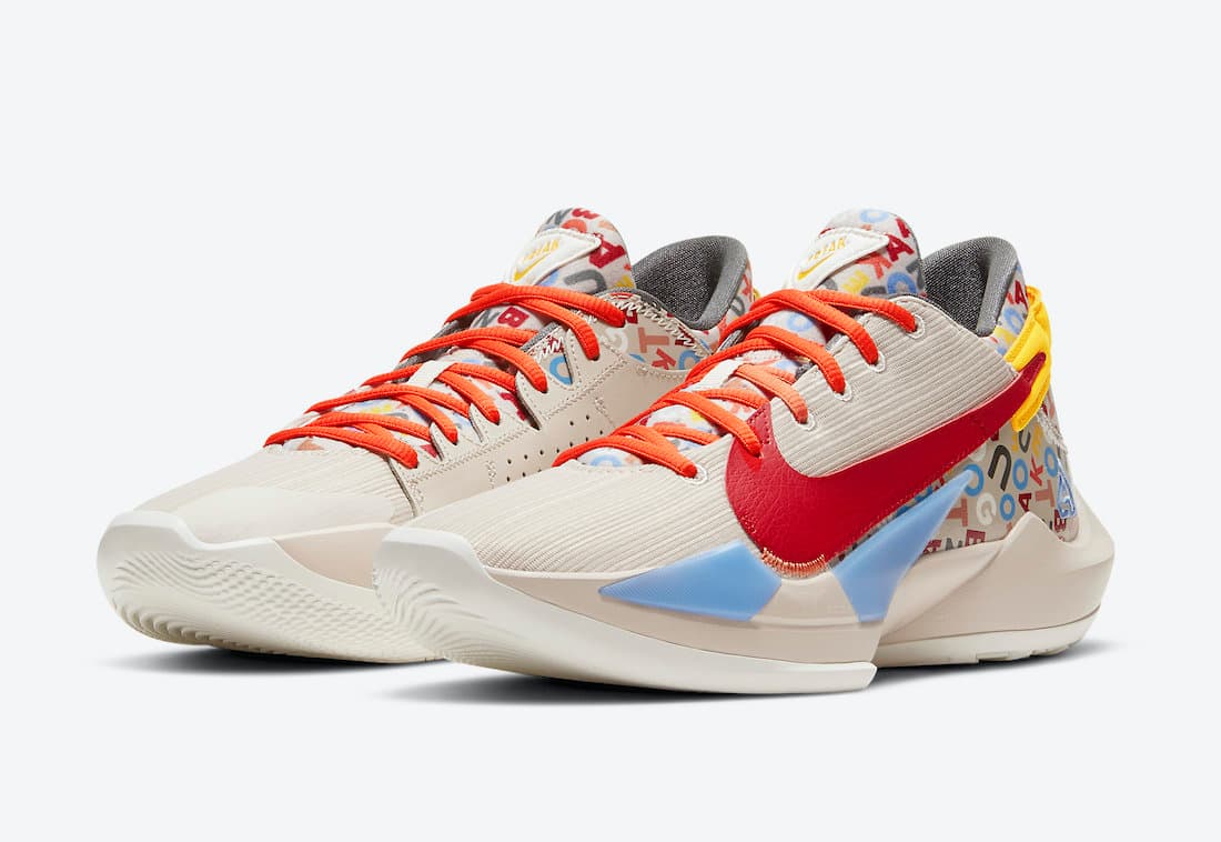 Nike Zoom Freak 2 “Alphabet Soup” release photo 2