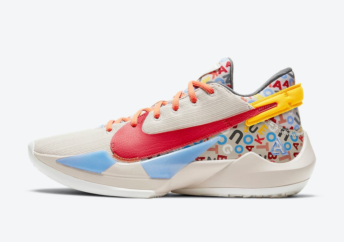Nike Zoom Freak 2 “Alphabet Soup” release photo 3