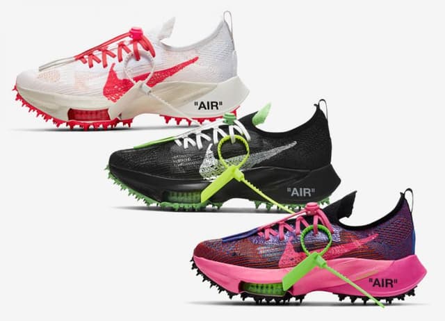 Off-White x Nike Air Zoom Tempo NEXT% Nike release photo