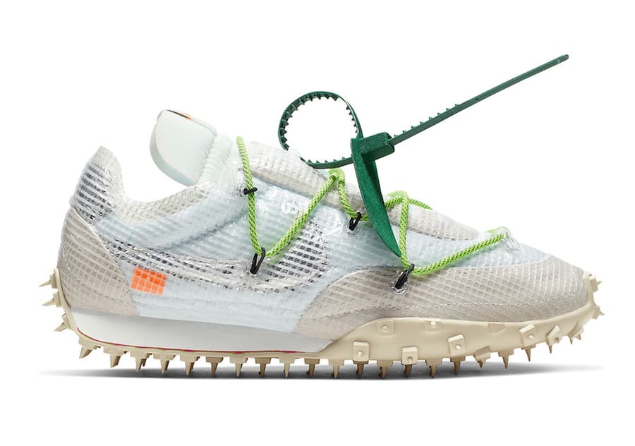 Off-White x Nike Waffle Racer release photo 1