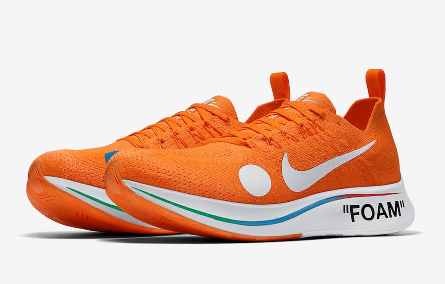 Off-White x Nike Zoom Fly Mercurial Flyknit Nike release photo