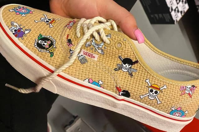 One Piece x Vans Authentic release photo