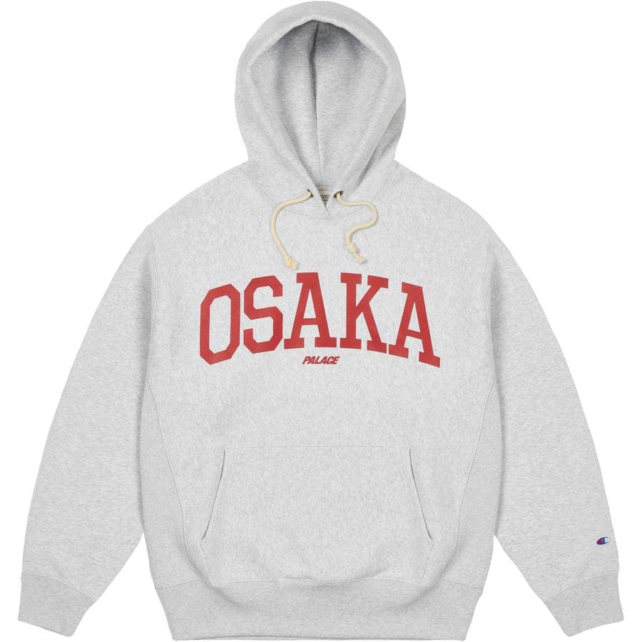 Osaka Champion Shop Hood Grey Marl release photo 1
