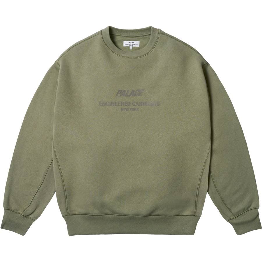 Engineered Garments Crew Olive release photo 1