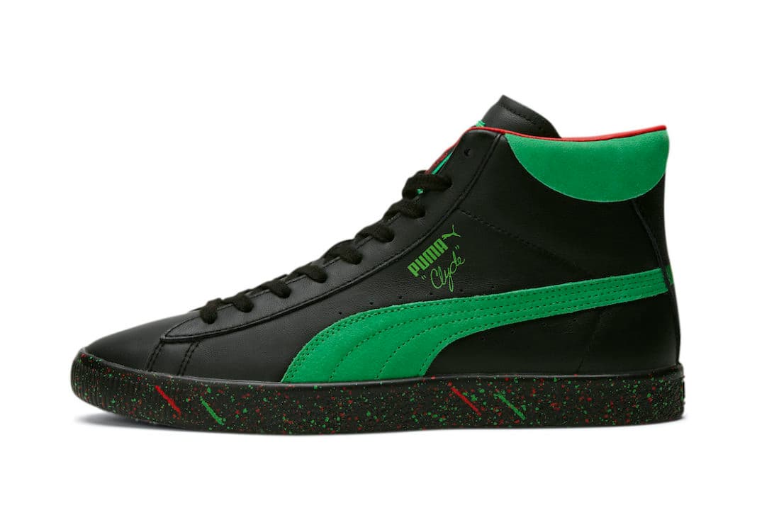 PUMA Clyde Mid “Elf” release photo 1