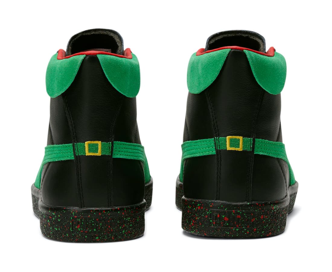 PUMA Clyde Mid “Elf” release photo 5
