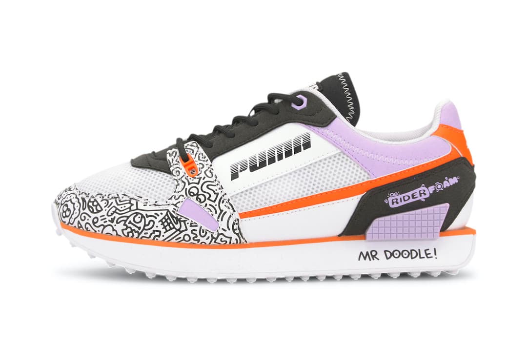 PUMA Mile Rider “Mr Doodle” release photo 1