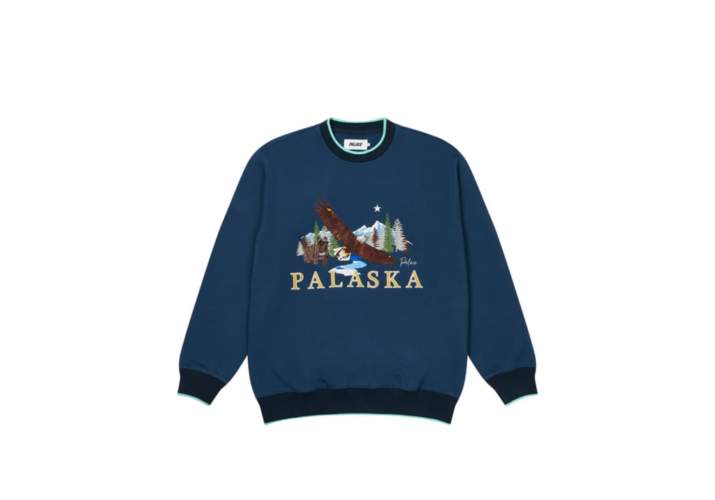 Palace Palaska Emb Crew release photo 3