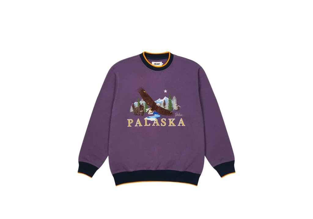 Palace Palaska Emb Crew release photo 1