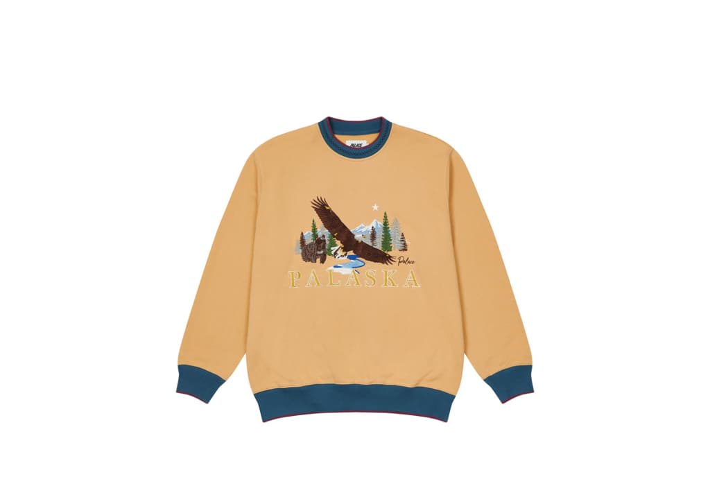Palace Palaska Emb Crew release photo 2