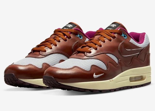 Patta x Nike Air Max 1 “Dark Russet” Nike release photo