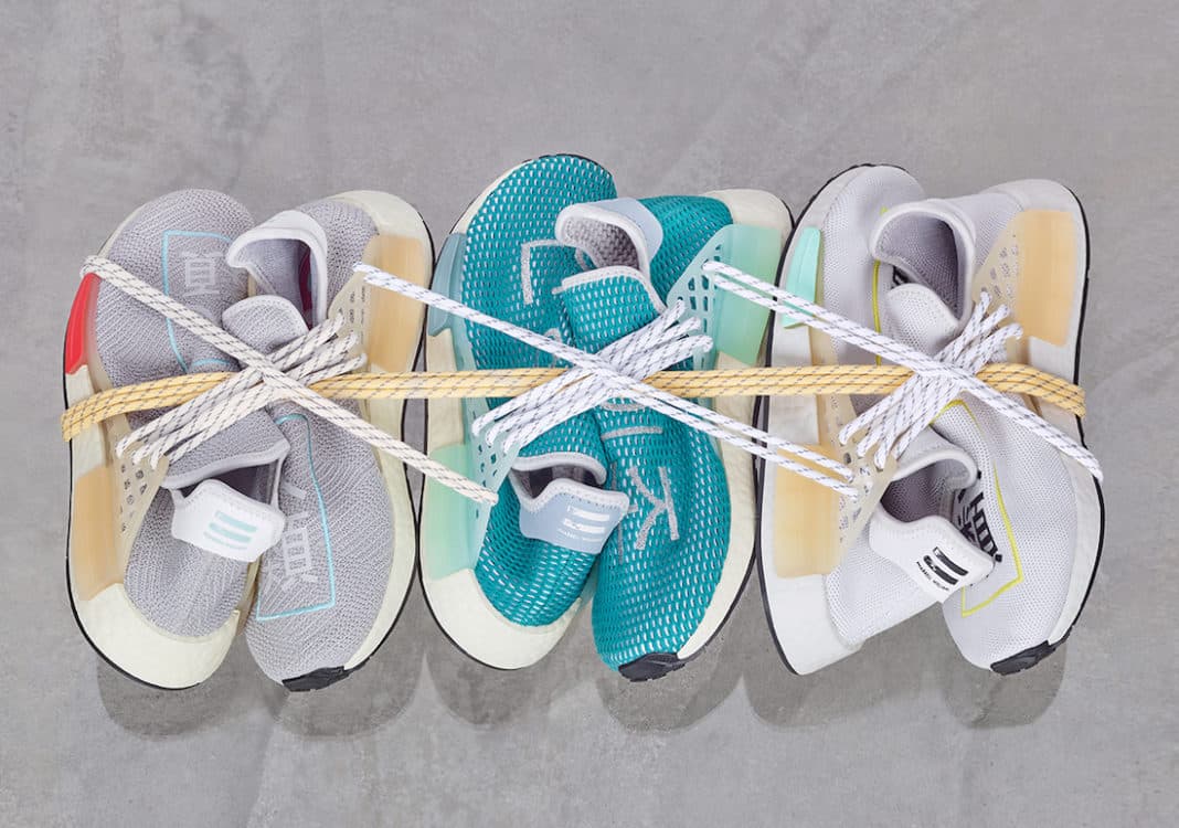 Pharrell x adidas NMD Hu “Dash Green” adidas release photo