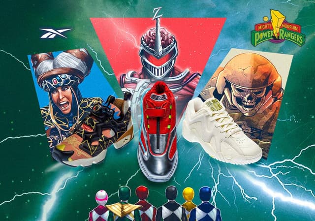 Power Rangers x Reebok Instapump Fury “Rita Repulsa” release photo
