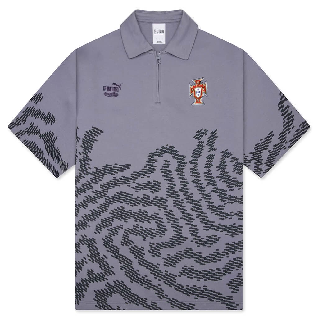 PUMA x Portugal x Salehe Bembury King Polo - Gray Sky Puma release photo