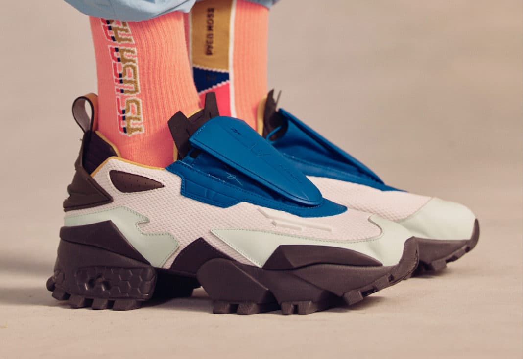 Pyer Moss x Reebok Experiment 4 Fury Trail “Fresco” release photo