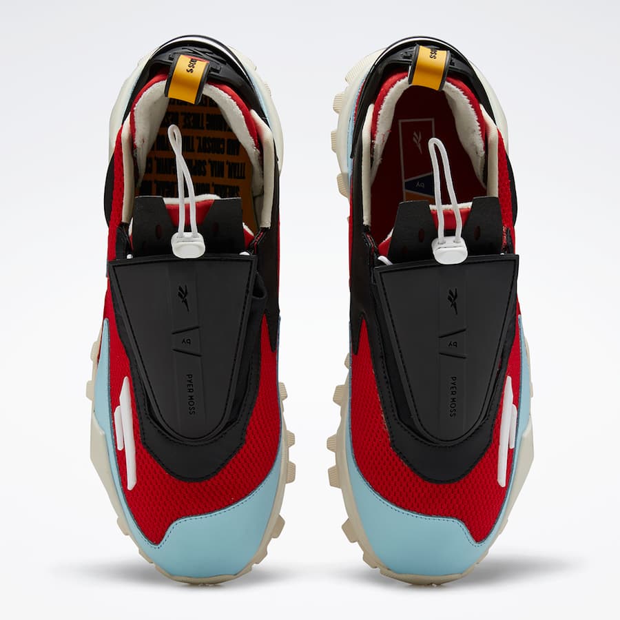 Pyer Moss x Reebok Experiment 4 Fury Trail “Glory” release photo 3