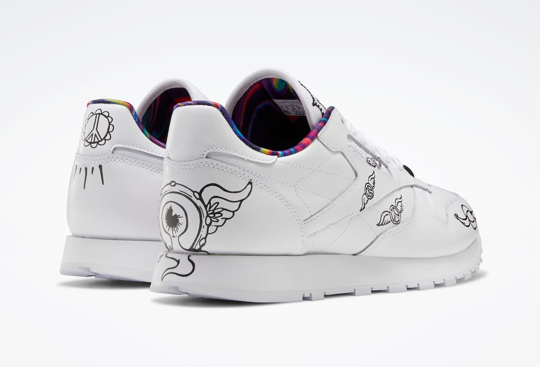 Reebok Classic Leather “Peace Train” release photo 6