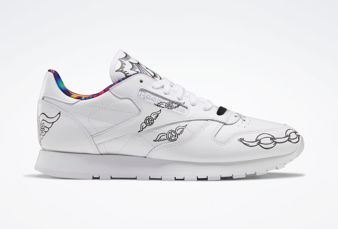 Reebok Classic Leather “Peace Train” release photo 2