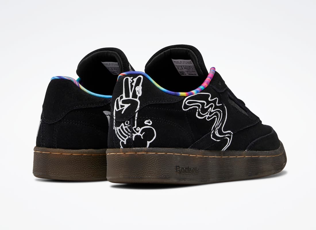 Reebok Club C 85 “Peace Train” release photo 6