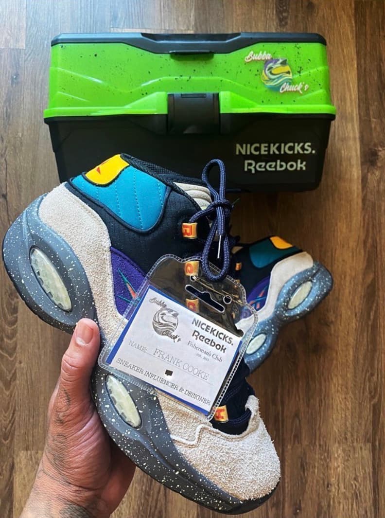 Nice Kicks x Reebok Question Mid “Bubba Chuck” release photo 16