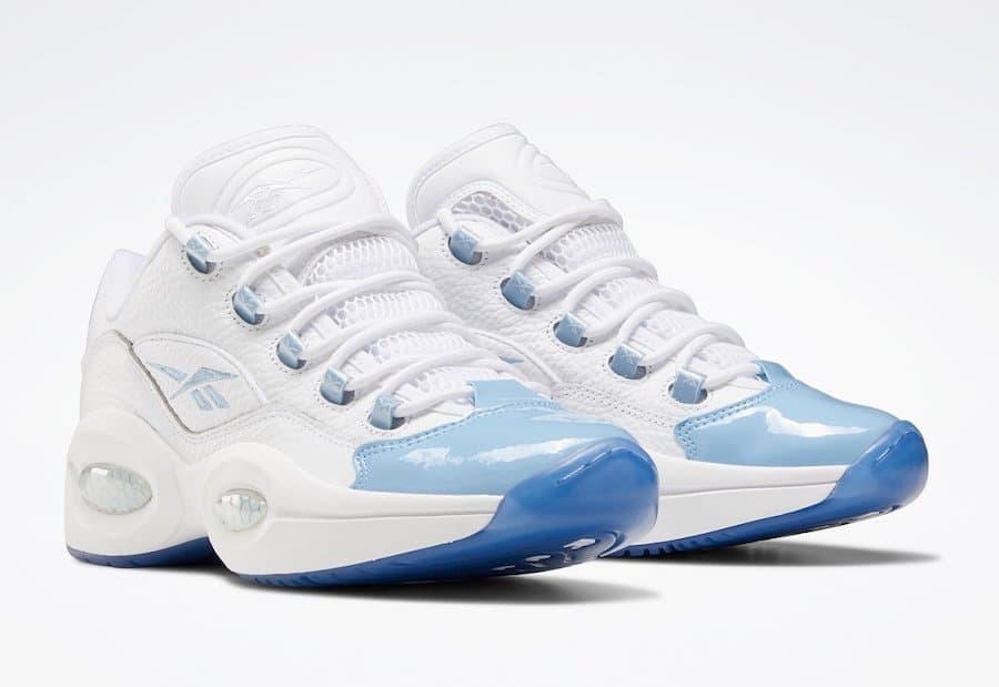 Reebok Question Low Patent “Fluid Blue” release photo 2