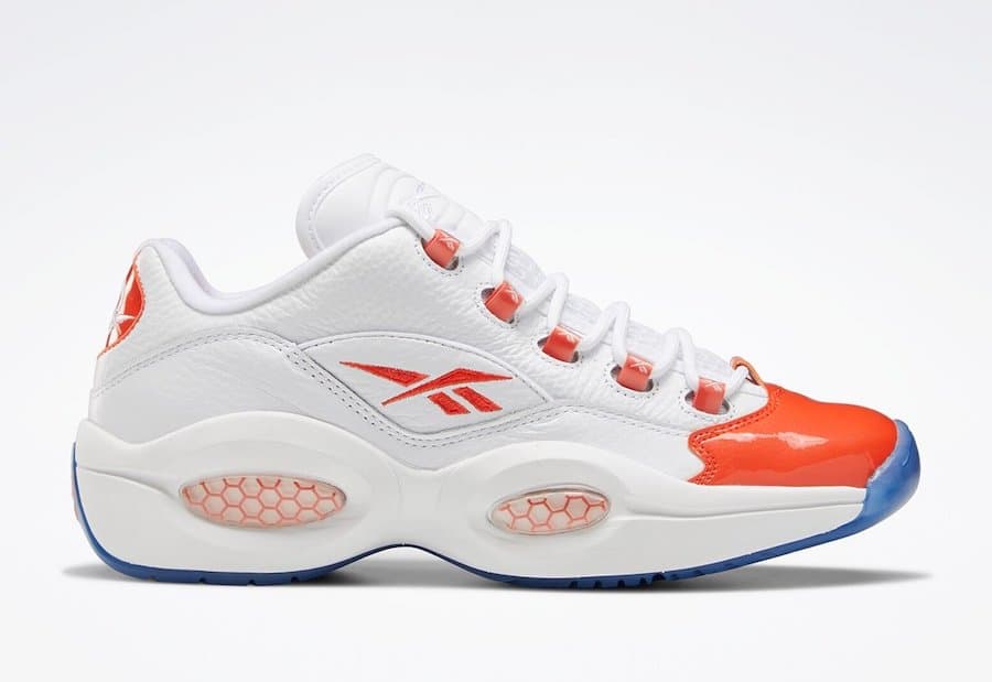 Reebok Question Low Patent “Vivid Orange” release photo 3